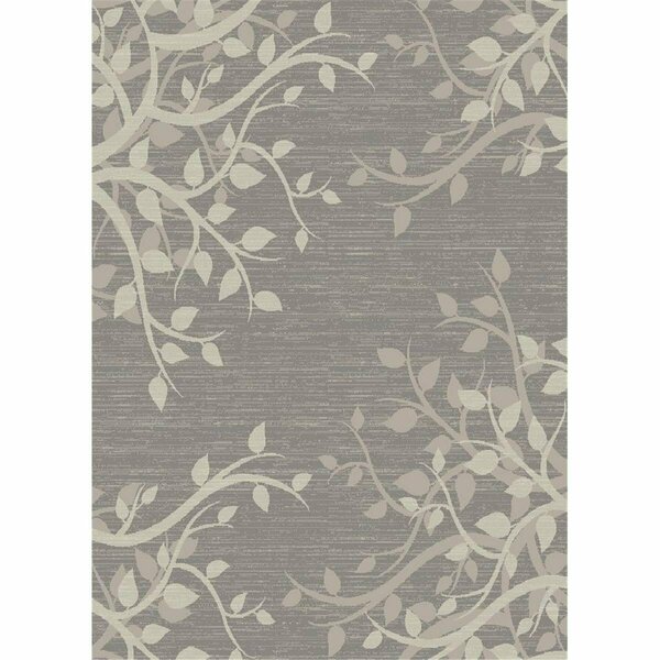 Mayberry Rug 7 ft. 10 in. x 9 ft. 10 in. Galleria Vinings Area Rug, Gray GAL7116 8X10